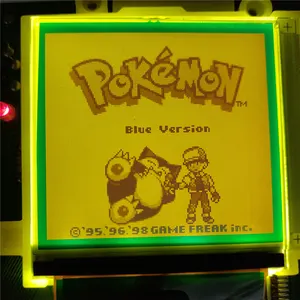 Cho Nintendo Game Boy Gốc GB DMG-01 & Pocket GBP Đèn Nền-Màu Xanh Lá Cây