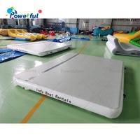 Plateforme flottante gonflable de haute qualité, ponton gonflable, plateforme flottante pour l'océan