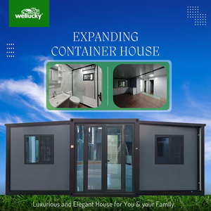 Prix Usine – Maison Conteneur Préfabriquée 20ft 40ft Entièrement Meublée, Extensible, Idéale <span class=keywords><strong>pour</strong></span> Bureau, Camping – Remise Spéciale - Product Image 2