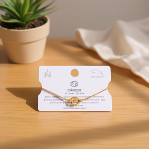 Bracelet en acier inoxydable plaqué or, minimaliste, pour tous les jours, unisexe - Product Image 3