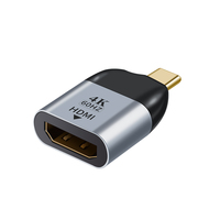Kabel Adaptor Tipe C Ke Hdtv, Konverter 4K 8K 60HZ Usb C Ke Hdtv Tipe C Pria Ke HDM/VGA/DP/Mini DP/RJ45 untuk Aksesori Ponsel