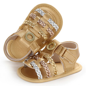 Sandalias <span class=keywords><strong>de</strong></span> verano para bebés y niñas, zapatos suaves para caminar <span class=keywords><strong>de</strong></span> 0 a 18 meses - Product Image 6