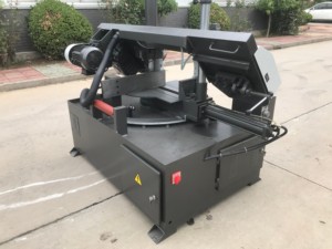 Trung quốc tự động cột đôi ngang <span class=keywords><strong>bandsaw</strong></span> gz4240 góc cắt 45 độ ban nhạc đã thấy máy cho kim loại - Product Image 5