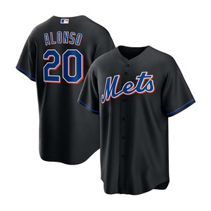Maillot de baseball des New York Mets, numéro 12 <span class=keywords><strong>Lindor</strong></span>, numéro 22 Soto, en coton, brodé et embossé, en stock - Product Image 4