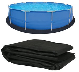 Round <b>Pool</b> <b>Liner</b> Pad, Durable <b>for</b> Above Ground Swimming <b>Pools</b>, Prevent Punctures and Extend The Life of Swimming <b>Pool</b> - Product Image 2