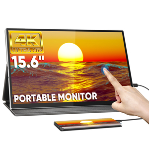 SIBOLAN all'ingrosso 15.6 'portatile Ultra-sottile HD USB-C Monitor 4K Touchscreen 10 punti di tocco 100% colore per professionisti - Product Image 1