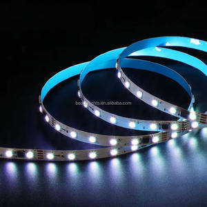 Los Mejores Productos Nuevos, Tira de Luces LED RGB Inteligente de 14W/M, 12V 24V, 10mm, Cuatro Líneas, SMD 5050, 60D, 5m, IC 16703 - Product Image 2