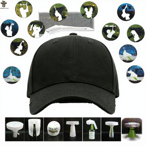 Gorras de Béisbol Unisex 2023 con Logotipo Bordado Personalizado, Estilo Formal, Tejido Herringbone, Deportivo, 100% Poliéster - Product Image 3