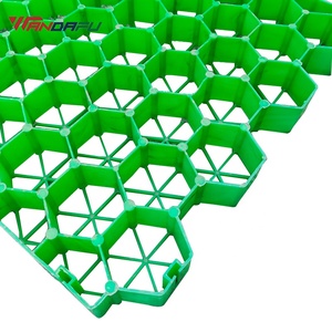 Wdf hiện đại HDPE paver xe cỏ mở lưới lồng vào nhau tổ ong đá cuội thoát nước khuôn nhựa cho công viên sử dụng Canada - Product Image 2