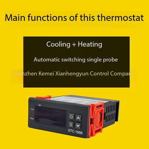 STC-1000 Nhựa Điều Khiển Nhiệt Độ 12V/24V/220V Nhiệt Độ Và Độ Ẩm Điều Khiển Thích Hợp Cho Vườn ươm Và Nhà Kính - Product Image 2