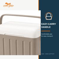 Cedar Space 6L 13L 18L Hard Cooler Box Geïsoleerd Waterdicht Draagbaar voor Kamperen Picknick Buiten Gebruik Aangepast Logo