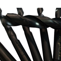Outil de perçage CNC en acier inoxydable, foret hélicoïdal en carbure de tungstène avec tige droite