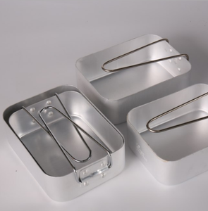 HBBR01 800-1000ml Kit de 2 Latas Dobles para Camping y Aventura al Aire Libre, Estilo Deportivo Británico, con Asas Plegables - Product Image 5