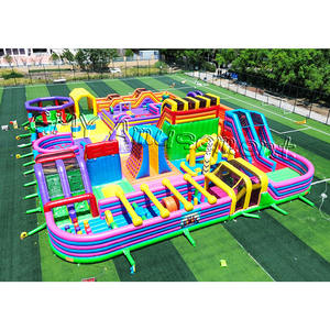 GMY Inflables Globo de colores <span class=keywords><strong>Arena</strong></span> inflable gigante con obstáculo Castillos Hinchables Niños Parque infantil Interior Exterior - Product Image 6