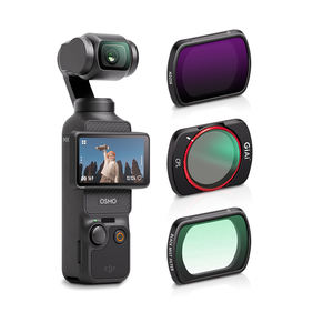 Juego de Filtros para Lentes de Cámara Deportiva, VND y CPL y <span class=keywords><strong>Filtro</strong></span> <span class=keywords><strong>ND</strong></span> Variable de Difusión de Niebla Negra 1/2 1/4 para Accesorios de Acción DJI <span class=keywords><strong>Osmo</strong></span> Pocket 3 - Product Image 5