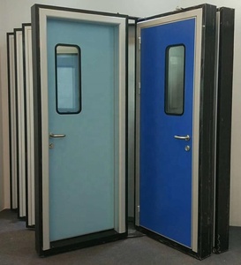 Hoge Kwaliteit Kliniek Operatiekamer Exterieur Interne Geluiddichte Hpl Ziekenhuis Operatiekamer Deur, Voedsel Fabriek Deur - Product Image 5