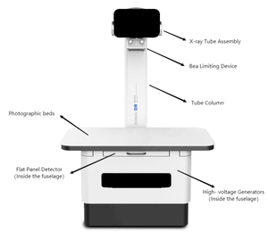Máquina DE RAYOS X veterinaria MT MEDICAL Máquina DE RAYOS X médica para equipos de diagnóstico de radiología hospitalaria DR - Product Image 3