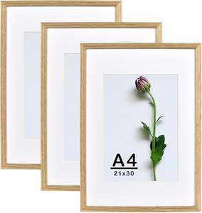 กรอบรูปไม้แท้ ไม้เนื้อแข็ง สำหรับแขวนผนังหรือวางบนโต๊ะ พร้อมสลักโลโก้ด้วยเลเซอร์ เหมาะเป็นของขวัญองค์กร - Product Image 3