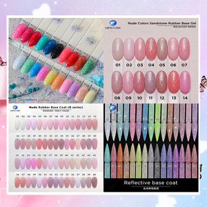<span class=keywords><strong>Base</strong></span> et couche de finition en gel de caoutchouc Vernis à ongles en vrac Esmaltesmalt De Unas En Gel Esmalte Semipermanente Uas Nail <span class=keywords><strong>Semi</strong></span> Permanent Uv Varnis - Product Image 5