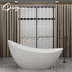 Gran oferta, bañera Btah independiente de lujo con forma de luna, bañeras acrílicas de baño independientes de gran tamaño - Product Image 1