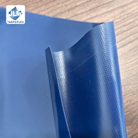 Bâche en PVC enduit de polyester de 5 m de large, imperméable, résistante aux rayures, bâche robuste en PVC