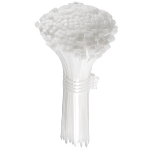 Attache-câble en nylon Le Yizha 3.6x200mm PA66 autobloquant noir et blanc pour usage électrique, fabricant de Wenzhou, vente en gros - Product Image 3