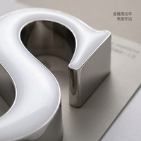 Lettres en résine liquide personnalisées de qualité supérieure, éclairées par LED à l'avant, signalétique 3D pour les devantures de boutiques de luxe, logo publicitaire, affichage LED