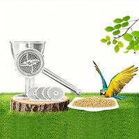 Granulateur manuel d'aliments pour oiseaux, machine à fabriquer des granulés pour animaux, machine à fabriquer des granulés pour animaux de compagnie