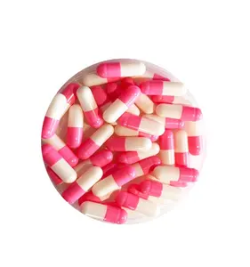 China fornecedor cores diferentes separados vegetariano vazio cápsulas duras pílula