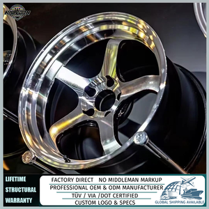 ล้อแม็กซ์ <span class=keywords><strong>Yokohama</strong></span> <span class=keywords><strong>ADVAN</strong></span> GT Custom Forged ขอบ 18x9.5 5x114.3 สำหรับ Subaru WRX STI Mitsubishi Lancer Evo X สำหรับการแข่งขัน - Product Image 1