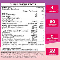 Gummies Probiotiques OEM pour la Conception Féminine, Compléments Multivitaminés pour la Fertilité, Acide Folique, 2 Gummies par Jour, Énergie et Immunité