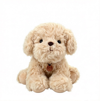 Adorable jouet en peluche chiot, chien câlin, jouets pour enfants, logo personnalisé accepté, échantillon gratuit, jouet en peluche pas cher