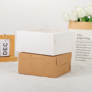 Vente en gros de boîtes d'emballage jetables pour cupcakes en papier kraft Snow <span class=keywords><strong>Mei</strong></span> Niang tarte croustillante au jaune d'oeuf de pomme de terre pour matériaux recyclés - Product Image 3