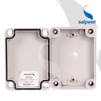 Kotak Sambungan Tahan Air SAIPWELL ABS IP66 DS-AG untuk Kamera Keamanan CCTV Luar Ruangan dengan Pilihan Anti UV/Anti Api dan Pelat Pemasangan
