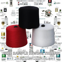 Fil à coudre en chenille teintée 100% polyester 40/2 pour broderie et tricot