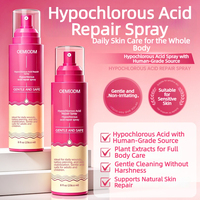 Spray réparateur à l'acide hypochloreux en gros, extraits végétaux, nettoyage doux, stabilisateur de plaies, brume de soin pour la peau