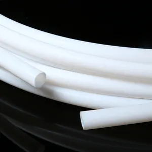Fornitori di tubi in ptfe flessibile bianco a basso costo tubo in ptfe resistente alla lubrificazione
