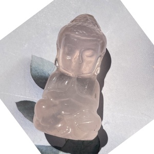 Prezzo all'ingrosso scolpito pietre preziose naturali e cristalli Mini statua intagliata <span class=keywords><strong>Buddha</strong></span> per ciondolo - Product Image 3