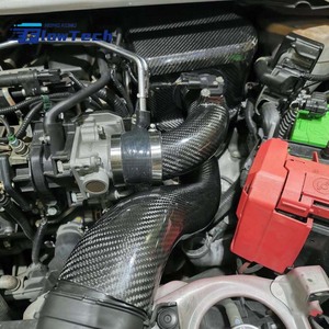 Kit d'admission d'air froid en fibre de carbone véritable pour Honda Fit GK5 1.5L L15B – Fixation directe sans réglage requis 2015+ - Product Image 6