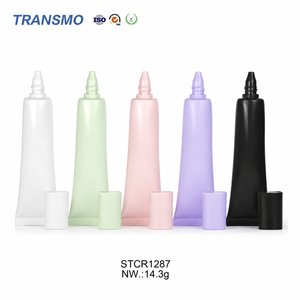 หลอดลิปกลอสเปล่าขนาด 15 มล. ขวดบีบพลาสติก PE PP ใสแบบนิ่มสำหรับบรรจุภัณฑ์ลิปบาล์ม - Product Image 3