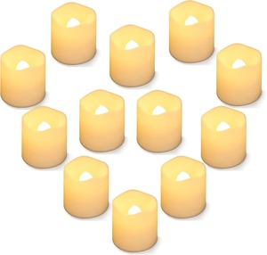 Velas LED tipo tea light, bombillas LED para velas, velas con luces LED, velas <span class=keywords><strong>de</strong></span> gel, velas decorativas - Product Image 1