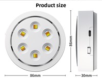 Lampe de chevet moderne la plus vendue, 4000 mAh, petite lampe d'ambiance pour salon et chambre, télécommande, éclairage de meuble à 6 puces