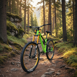 Vélo de montagne KALOSSE à suspension souple, fourche à <span class=keywords><strong>air</strong></span>, vélo de montagne, 27,5 x 17 pouces, vélo pour adultes, 11 vitesses, freins hydrauliques - Product Image 5