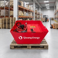 Baterai LiFePO4 kustom, 48V, 76.8V, 80V, 280A, 304A, 404A untuk peralatan penanganan gudang, baterai forklift listrik.