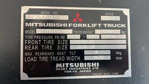 Montacargas Diésel Mitsubishi FD150 de 15 Toneladas Usado Original de Japón a Precio Económico en Buenas Condiciones Disponible para la Venta en Shanghái - Product Image 2