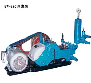 BW250 BW320 Horizontal, Three-cylinder single-acting, reciprocal piston pump
