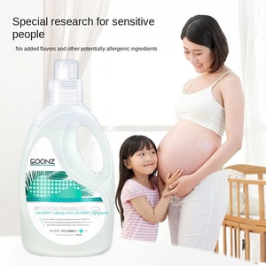 Detersivo Liquido per Bucato Ipoallergenico e Antibatterico Senza Profumo da 2kg per <span class=keywords><strong>Neonati</strong></span> e Bambini, Rimuove Germi e Macchie, Confezione Intera - Product Image 2