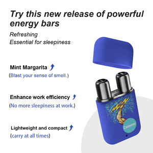 Inhaladores Nasales Dobles Ecológicos Prensados en Frío con Aroma Frutal a Mentol y Lima, Barra Energética Anti Fatiga, Barra Nasal Refrescante - Product Image 5