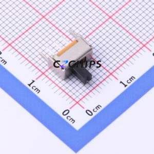 SS-12D02-VG4 Slide Switch Through hole Component (THT) Switch Single Pole Double Throw Rectangle Pin Header PC Pin 8.7mm - Product Image 1