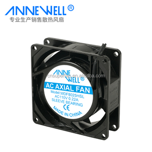 ANNEWELL-Ventilateur <span class=keywords><strong>AC</strong></span> universel à flux axial pour moteur en fil de cuivre 8025, 110V/220V/380V, ventilateur de refroidissement pour boîtier d'ordinateur - Product Image 3